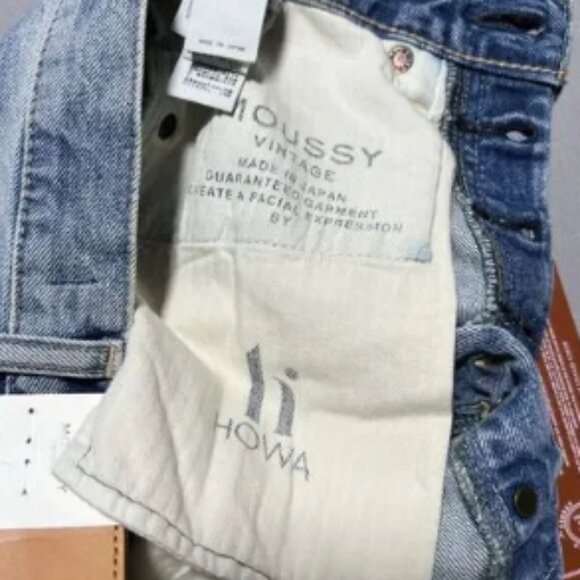 MOUSSY VINTAGE Steel Straight Jeans 23 - Picture 9 of 14